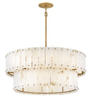 LED Chandelier<br /><span style="color:#4AB0CE;">Entrega: 4-10 dias en USA</span><br /><span style="color:#4AB0CE;font-size:60%;">PREGUNTE POR ENTREGA EN PANAMA</span><br />Collection: Simone<br />Finish: Burnished Gold