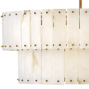 LED Chandelier<br /><span style="color:#4AB0CE;">Entrega: 4-10 dias en USA</span><br /><span style="color:#4AB0CE;font-size:60%;">PREGUNTE POR ENTREGA EN PANAMA</span><br />Collection: Simone<br />Finish: Burnished Gold