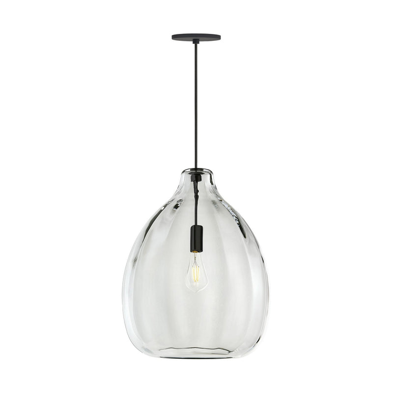 One Light Pendant<br /><span style="color:#4AB0CE;">Entrega: 4-5 semanas en USA</span><br /><span style="color:#4AB0CE;font-size:60%;">PREGUNTE POR ENTREGA EN PANAMA</span><br />Collection: Harper<br />Finish: Black