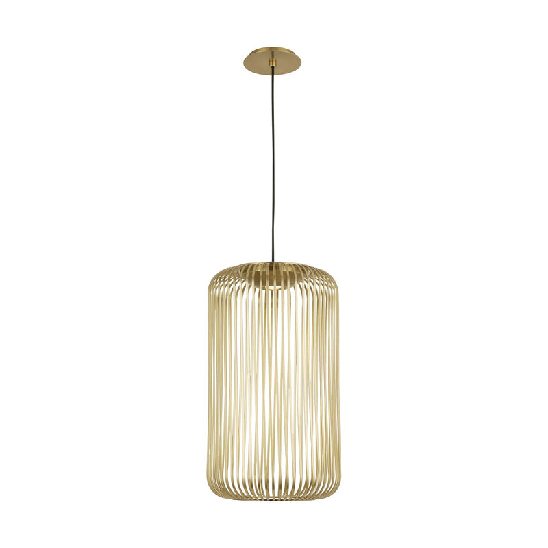 LED Pendant<br /><span style="color:#4AB0CE;">Entrega: 4-10 dias en USA</span><br /><span style="color:#4AB0CE;font-size:60%;">PREGUNTE POR ENTREGA EN PANAMA</span><br />Collection: Kai<br />Finish: Plated Brass