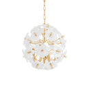 Corbett Lighting - 367-22-GL - Six Light Chandelier - Hygea - Gold Leaf