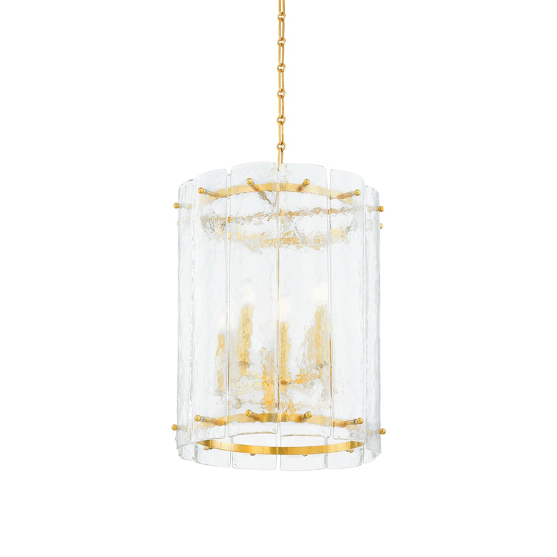 Corbett Lighting - 375-20-VPB - Eight Light Lantern - Rio - Vintage Polished Brass