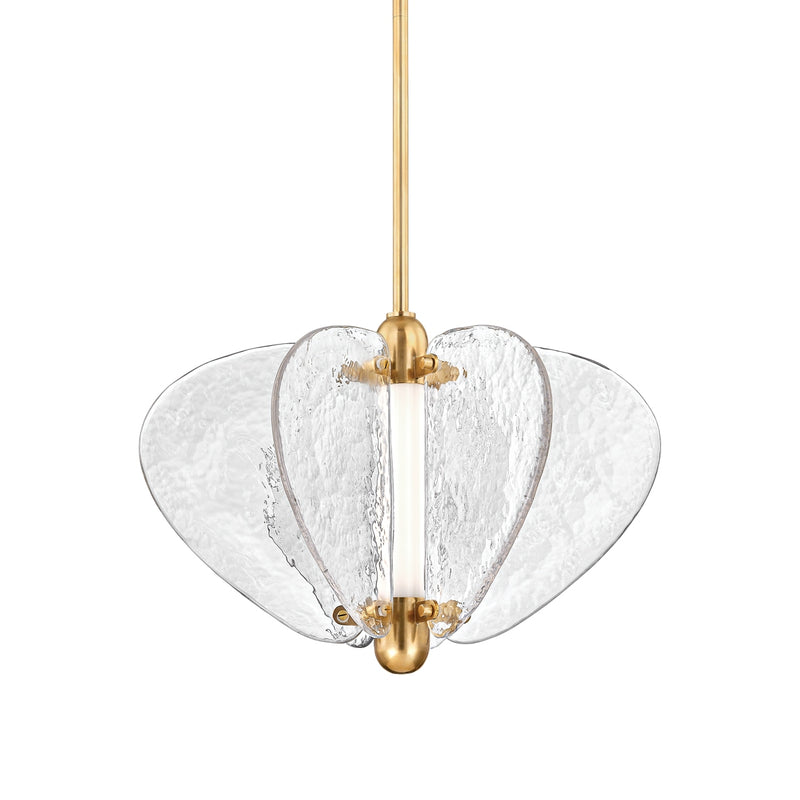 Corbett Lighting - 380-20-VB - LED Pendant - Freya - Vintage Brass