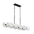 Ten Light Linear Pendant<br /><span style="color:#4AB0CE;">Entrega: 4-10 dias en USA</span><br /><span style="color:#4AB0CE;font-size:60%;">PREGUNTE POR ENTREGA EN PANAMA</span><br />Collection: Cosmos<br />Finish: Matte Black