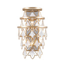 Two Light Wall Sconce<br /><span style="color:#4AB0CE;">Entrega: 4-10 dias en USA</span><br /><span style="color:#4AB0CE;font-size:60%;">PREGUNTE POR ENTREGA EN PANAMA</span><br />Collection: Fleur<br />Finish: French Gold