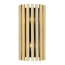 Two Light Wall Sconce<br /><span style="color:#4AB0CE;">Entrega: 4-10 dias en USA</span><br /><span style="color:#4AB0CE;font-size:60%;">PREGUNTE POR ENTREGA EN PANAMA</span><br />Collection: Suratto<br />Finish: Matte Black/Honey Blonde