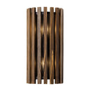 Two Light Wall Sconce<br /><span style="color:#4AB0CE;">Entrega: 4-10 dias en USA</span><br /><span style="color:#4AB0CE;font-size:60%;">PREGUNTE POR ENTREGA EN PANAMA</span><br />Collection: Suratto<br />Finish: Matte Black/Medium Walnut