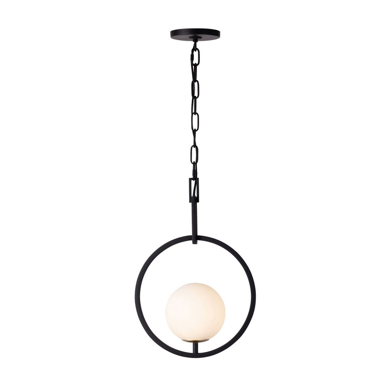 One Light Pendant<br /><span style="color:#4AB0CE;">Entrega: 4-10 dias en USA</span><br /><span style="color:#4AB0CE;font-size:60%;">PREGUNTE POR ENTREGA EN PANAMA</span><br />Collection: Stopwatch<br />Finish: Matte Black/French Gold