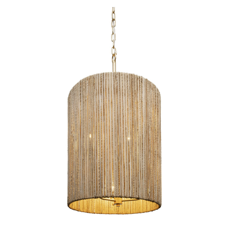 Six Light Foyer Pendant<br /><span style="color:#4AB0CE;">Entrega: 4-10 dias en USA</span><br /><span style="color:#4AB0CE;font-size:60%;">PREGUNTE POR ENTREGA EN PANAMA</span><br />Collection: Jacob's Ladder<br />Finish: French Gold