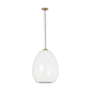 Visual Comfort Modern - 700TDKPR17CNB-LED927 - LED Pendant - Kapoor - Clear/Natural Brass
