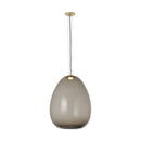 Visual Comfort Modern - 700TDKPR17KNB-LED927 - LED Pendant - Kapoor - Transparent Smoke/Natural Brass