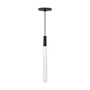 Visual Comfort Modern - 700TRSPPYLC1RB-LED930 - LED Pendant - Pylon - Nightshade Black