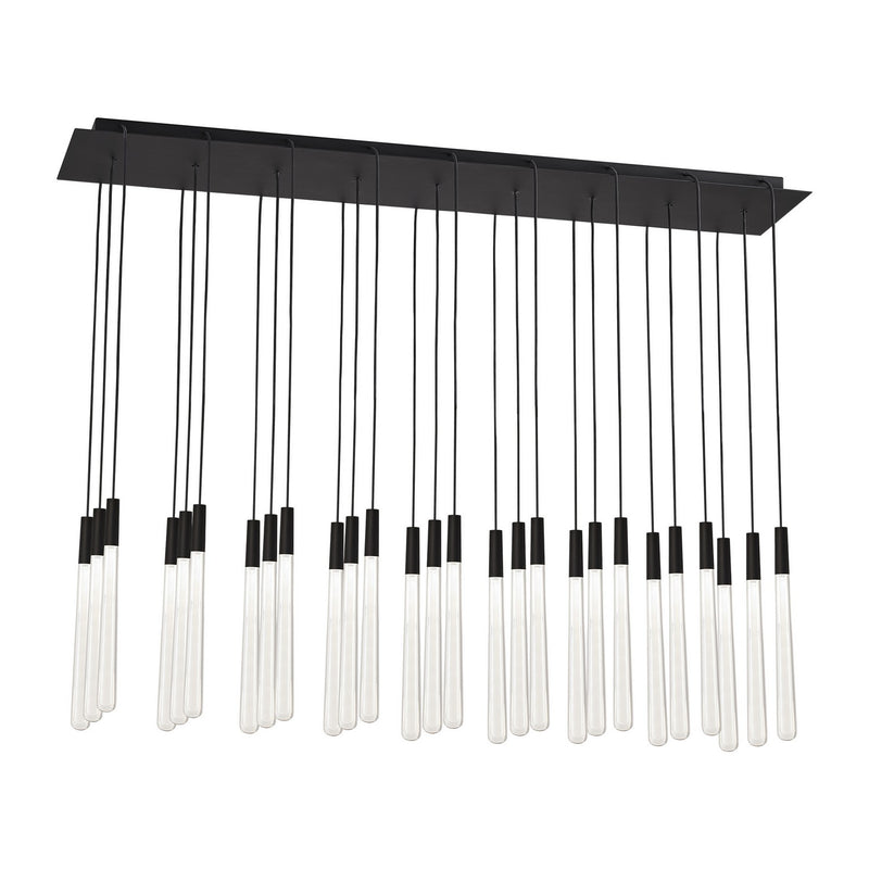 Visual Comfort Modern - 700TRSPPYLC27TB-LED120 - LED Chandelier - Pylon - Nightshade Black