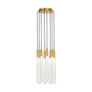 Visual Comfort Modern - 700TRSPPYLC8RNB-LED930 - LED Chandelier - Pylon - Natural Brass