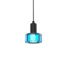 BlackJack Lighting - SP-CGL-BL-03-BL-30K-3W-SP5 - LED Pendant - Color Gel Light Guide - Matte Black