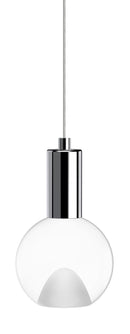LED Pendant<br /><span style="color:#4AB0CE;">Entrega: 4-10 dias en USA</span><br /><span style="color:#4AB0CE;font-size:60%;">PREGUNTE POR ENTREGA EN PANAMA</span><br />Collection: 5" Acrylic Globe<br />Finish: Polished Chrome