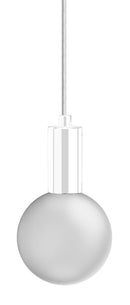 BlackJack Lighting - SP-GLS-FR-03-WH-30K-3W-SP5 - LED Pendant - 3" Acrylic Globe - Frosted