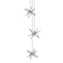 LED Chandelier<br /><span style="color:#4AB0CE;">Entrega: 4-10 dias en USA</span><br /><span style="color:#4AB0CE;font-size:60%;">PREGUNTE POR ENTREGA EN PANAMA</span><br />Collection: Starburst<br />Finish: Polished Chrome