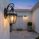 Generation Lighting - 8038-12 - One Light Outdoor Wall Lantern - Lancaster - Black