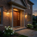 Generation Lighting - 8067-71 - One Light Outdoor Wall Lantern - Lancaster - Antique Bronze