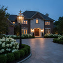 Generation Lighting - 8239-02 - Three Light Outdoor Post Lantern - Lancaster - Polished Brass