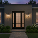 Generation Lighting - 8039-71 - Two Light Outdoor Wall Lantern - Lancaster - Antique Bronze