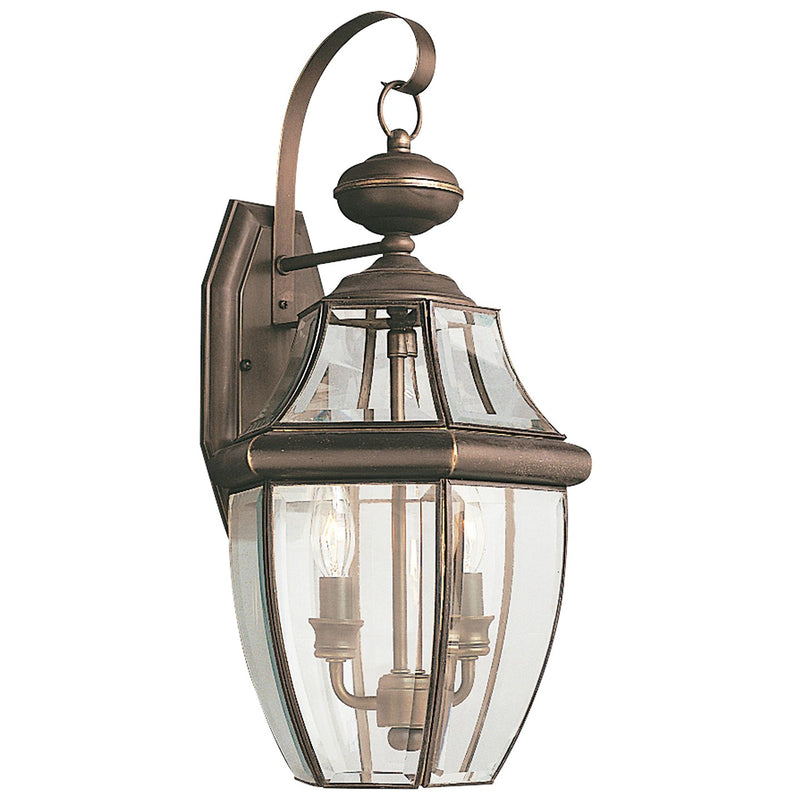 Generation Lighting - 8039-71 - Two Light Outdoor Wall Lantern - Lancaster - Antique Bronze