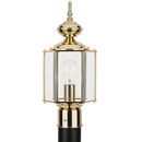 Generation Lighting - 8209-02 - One Light Outdoor Post Lantern - Classico - Polished Brass