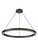 Fredrick Ramond - FR41476SK - LED Chandelier - Althea - Satin Black