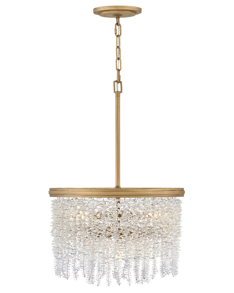 Fredrick Ramond - FR41493BNG - LED Convertible Semi-Flush Mount - Rubina - Burnished Gold