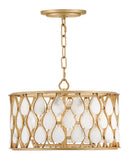 Fredrick Ramond - FR41503PI - LED Convertible Semi-Flush Mount - Estie - Piastra Gold