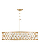 Fredrick Ramond - FR41506PI - LED Chandelier - Estie - Piastra Gold