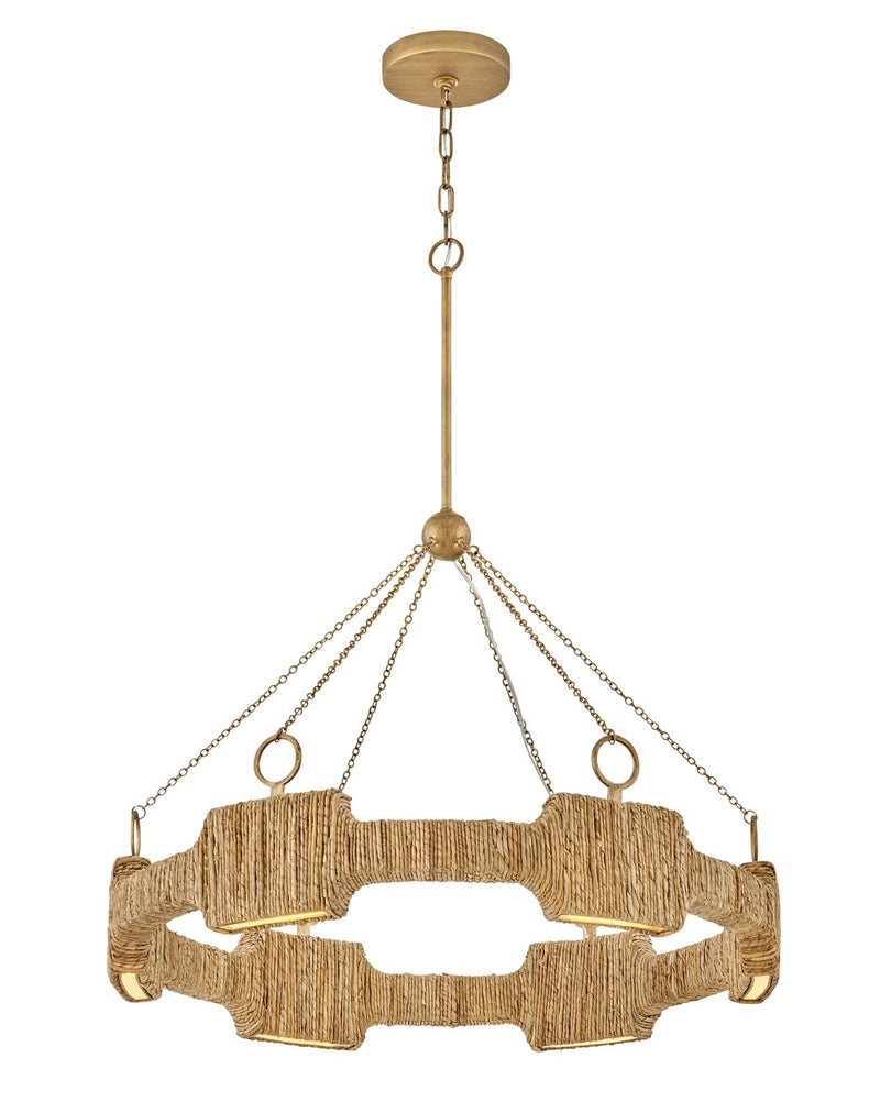 Hinkley - 34106BNG - LED Chandelier - Raffi - Burnished Gold