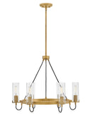 Hinkley - 37855HB - LED Chandelier - Ryden - Heritage Brass