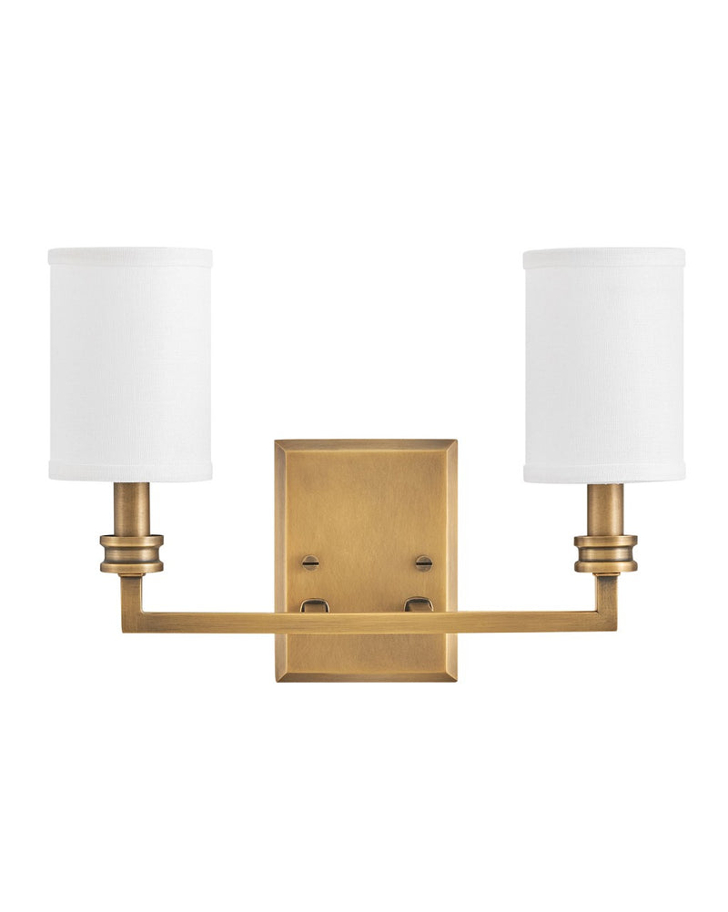 Hinkley - 46412HB - LED Wall Sconce - Moore - Heritage Brass