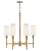 Hinkley - 46455HB - LED Chandelier - Fenwick - Heritage Brass