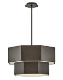 Hinkley - 46994BX - LED Chandelier - Facet - Black Oxide