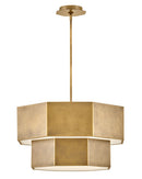 Hinkley - 46994HB - LED Chandelier - Facet - Heritage Brass