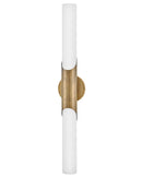 Hinkley - 51383THB - LED Vanity - Grace - Textured Heritage Brass