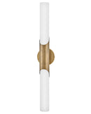 Hinkley - 51383THB - LED Vanity - Grace - Textured Heritage Brass