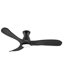 Hinkley - 903456FBB-LDD - 56"Ceiling Fan - Swell Flush Illuminated - Matte Black