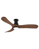 Hinkley - 903456FWB-LDD - 56"Ceiling Fan - Swell Flush Illuminated - Matte Black