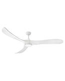 Hinkley - 903872FWW-LDD - 72"Ceiling Fan - Swell Illuminated - Matte White