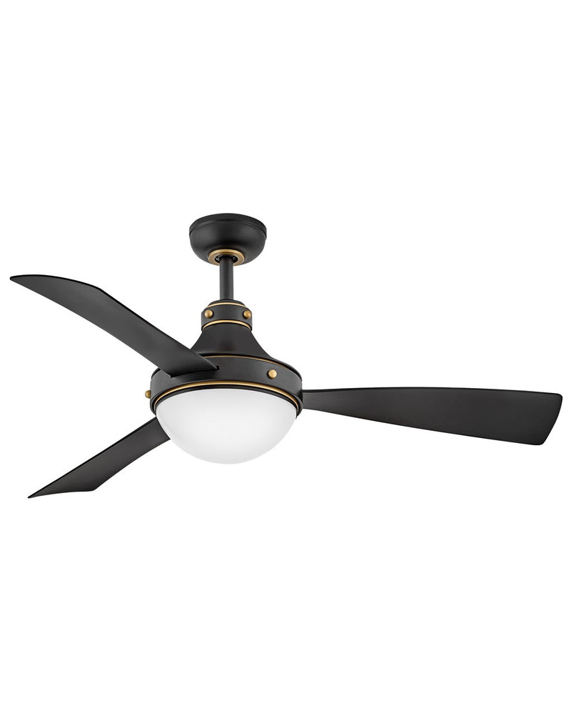 Hinkley - 905950FMB-LWD - 50" LED Smart Fan - Oliver - Matte Black