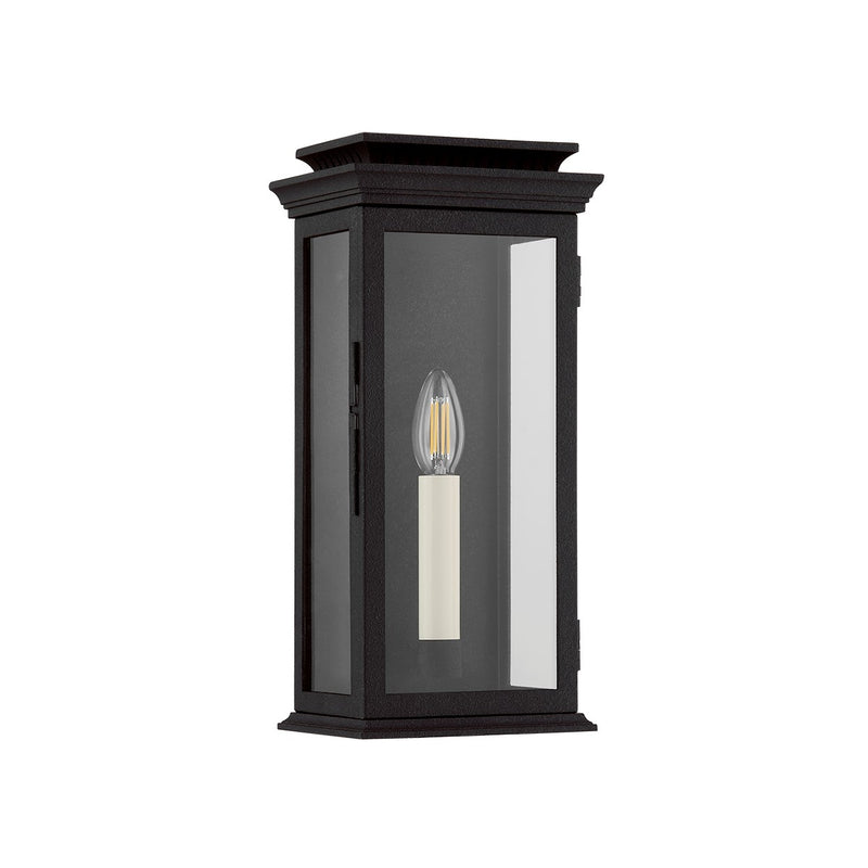 Troy Lighting - B2515-FOR - One Light Outdoor Wall Sconce - Louie - Forged Iron