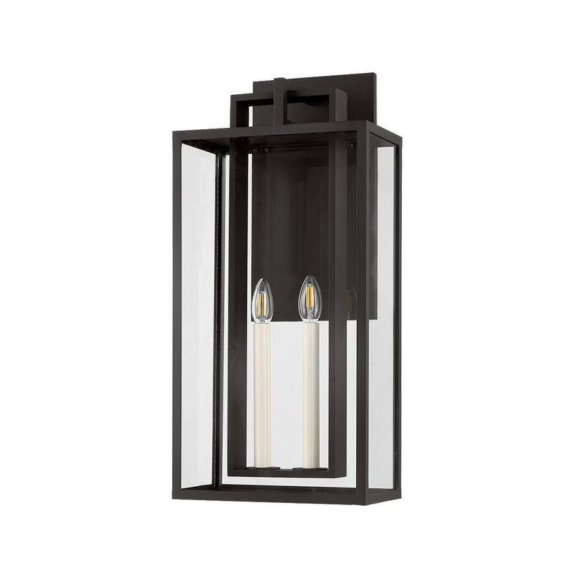 Troy Lighting - B3626-TBK - Two Light Outdoor Wall Sconce - Amire - Textured Black