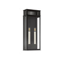 Troy Lighting - B6022-TBK - Two Light Outdoor Wall Sconce - Gridley - Textured Black