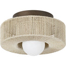 Troy Lighting - C1104-BRL - One Light Flush Mount - Coleman - Bronze Leaf