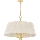 Troy Lighting - F1430-VGL - Six Light Pendant - Azar - Vintage Gold Leaf
