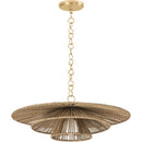 Troy Lighting - F1724-VGL - One Light Pendant - Levan - Vintage Gold Leaf